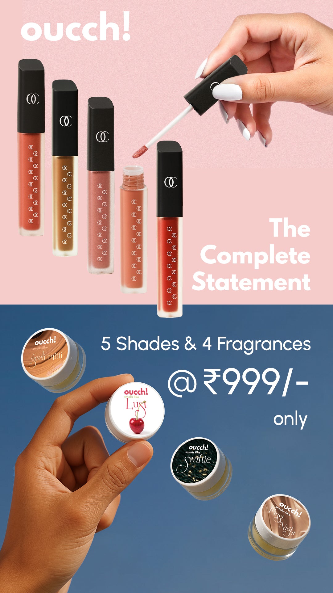 Solid Perfume Mini + Lipstick COMBO