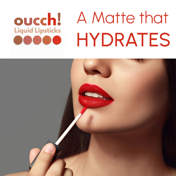 Matte Liquid Lipsticks Pigmented and Enriched with Vitamin E